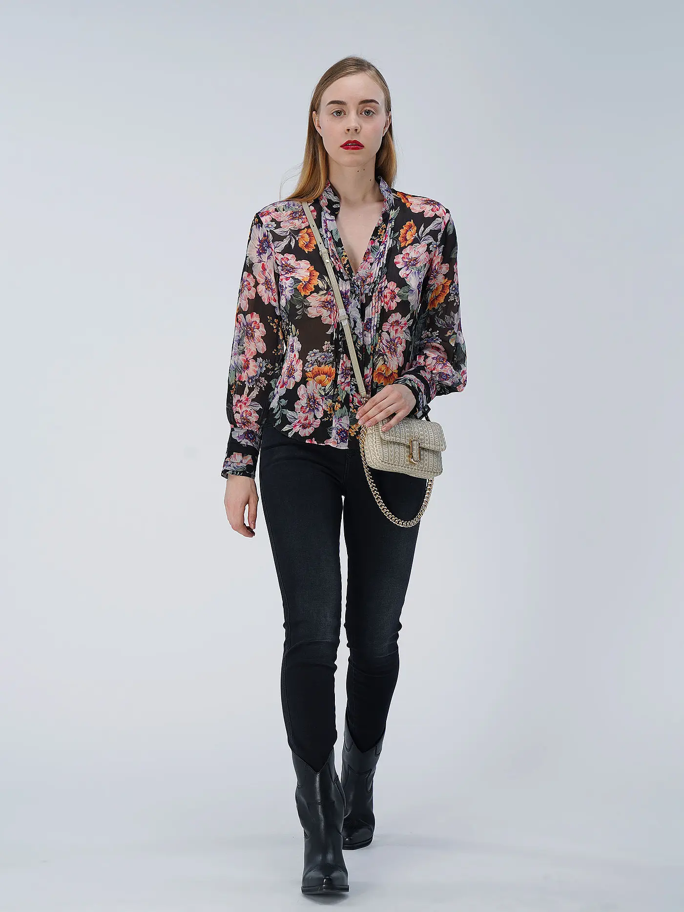 MARC JACOBS | Ledertasche - Umhängetasche THE MINI SHOULDE BAG | 